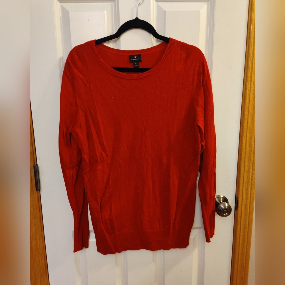 Red Long Sleeve Sweater